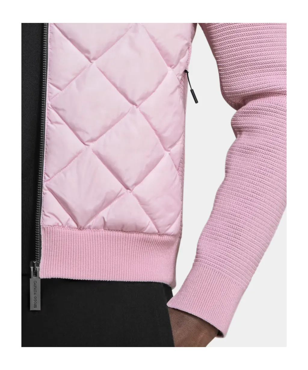 Hybridge® Quilted Knit Hoody Black Label