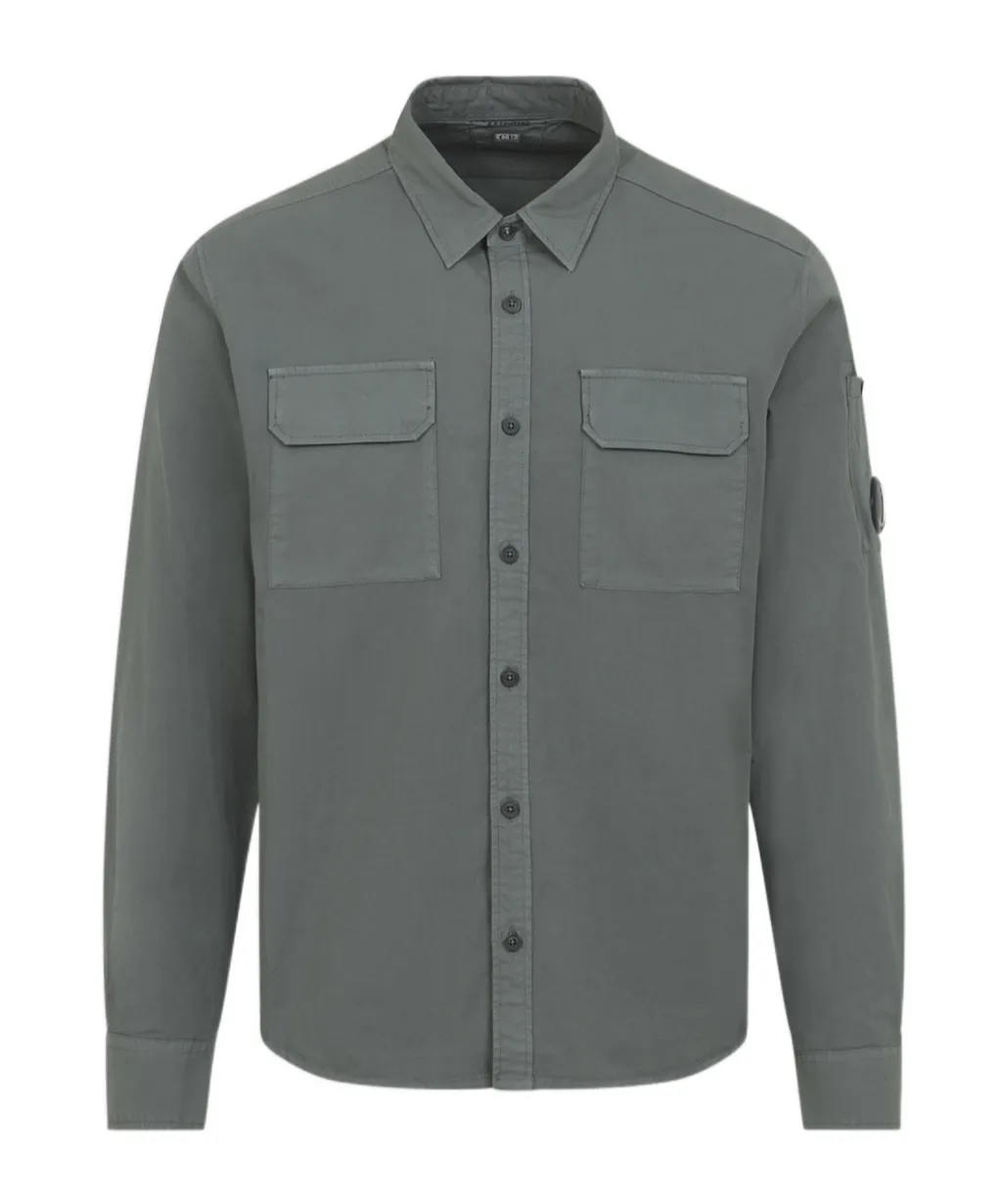 C.P. Company Long-Sleeved Button-Up Shirt