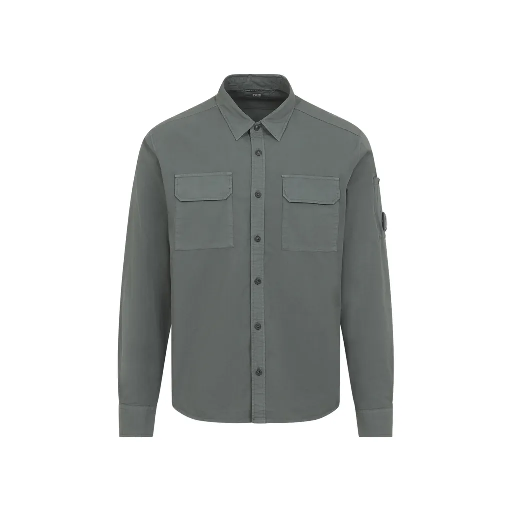 C.P. Company Long-Sleeved Button-Up Shirt