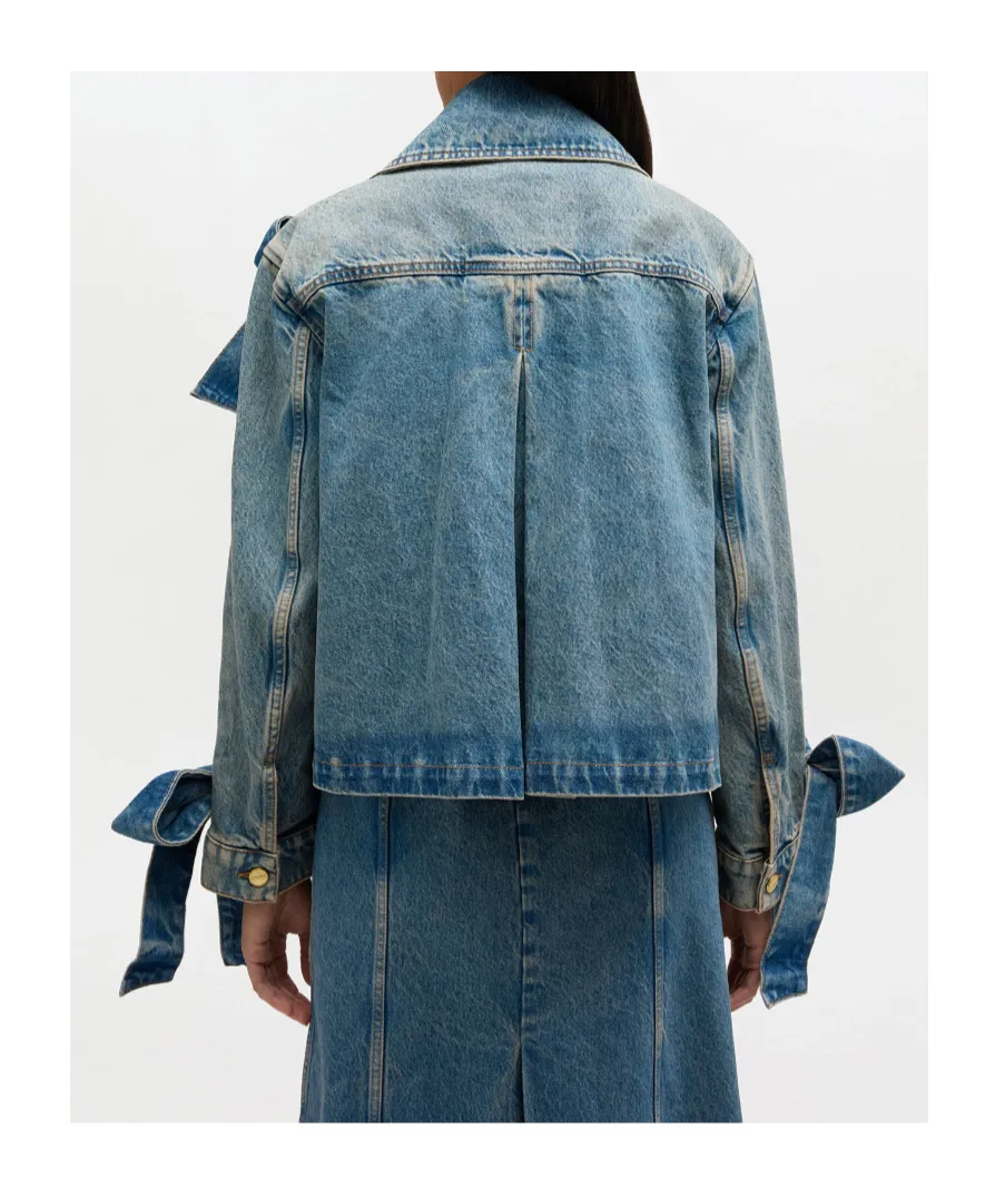 Ganni Light Rigid Denim Jacket