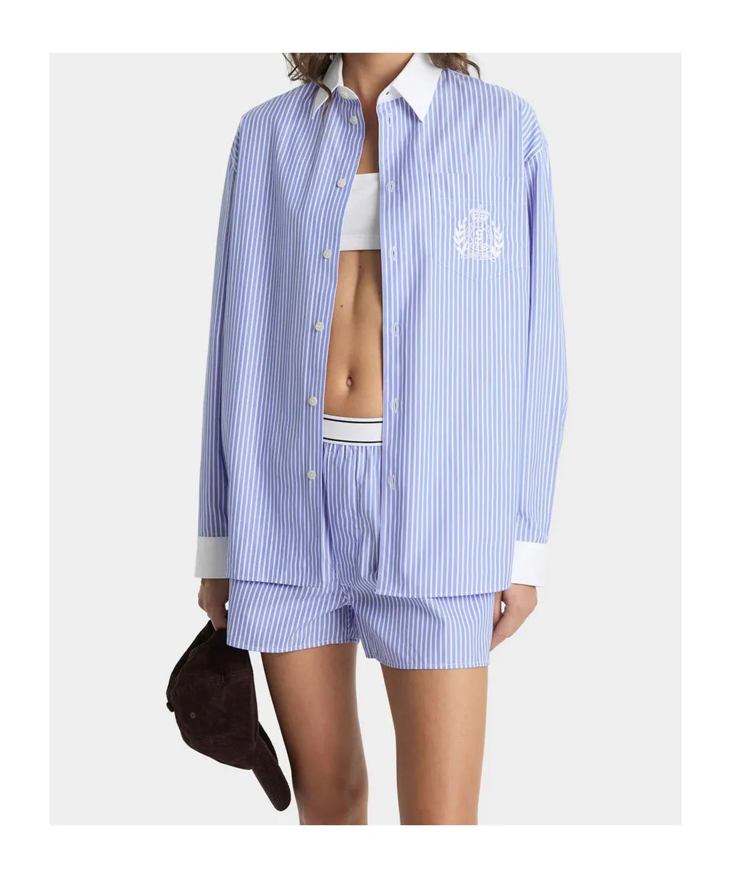 Ny Crest Oversized Shirt