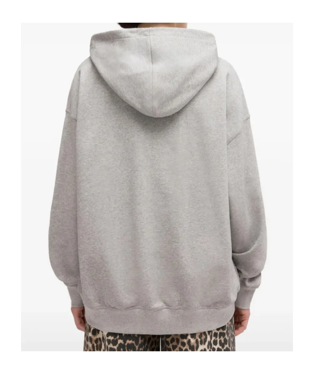 Ganni Baby Tiger Printed Hoodie