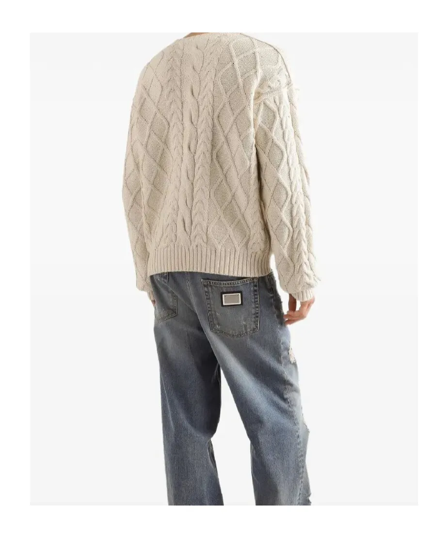 Dolce & Gabbana Interwoven Pattern Pullover