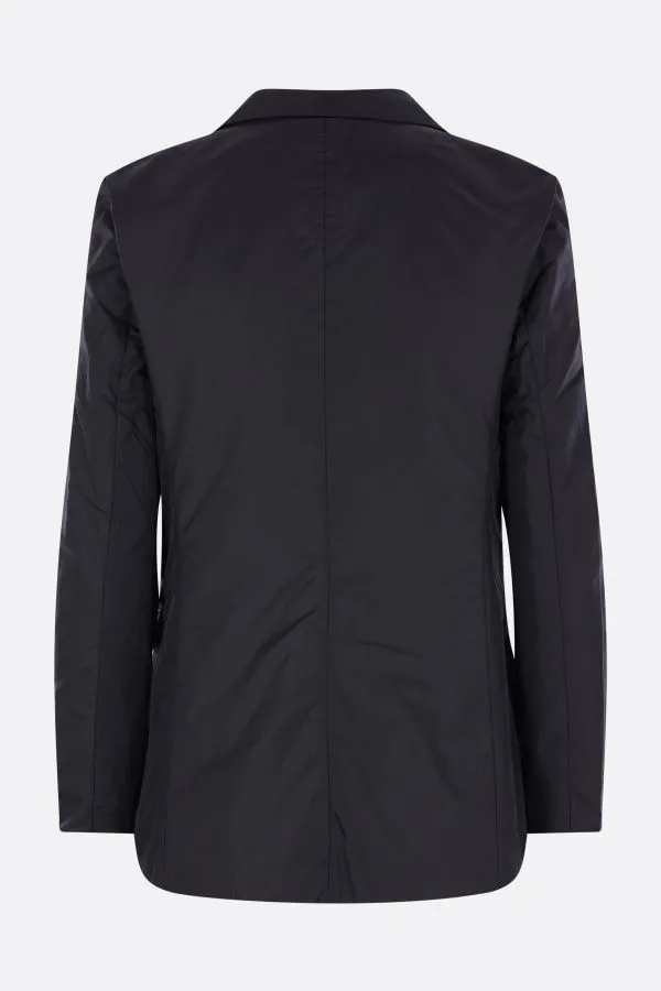 Single-Button Quilted Jacket