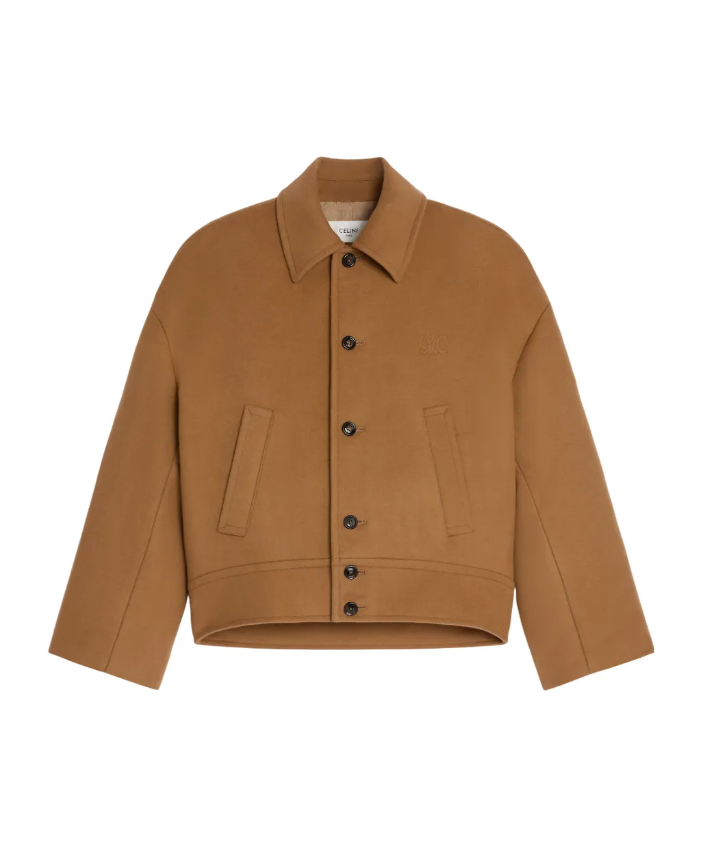 Jacket In Double-Face Wool Cashmere