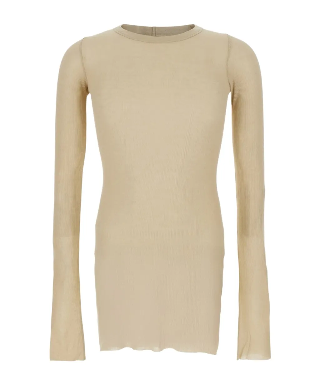 Rick Owens Crewneck Long-Sleeved T-Shirt