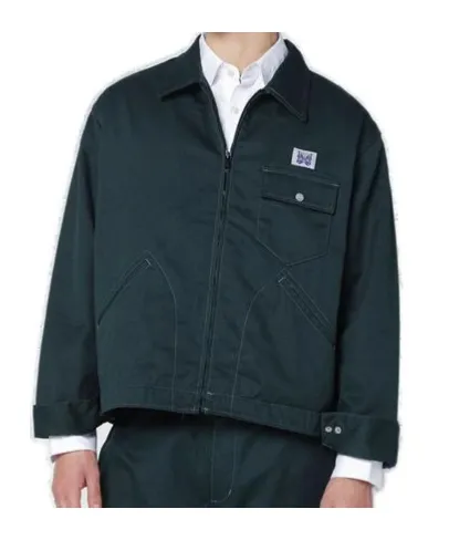 Needles Zipped Logo Patch Jacket