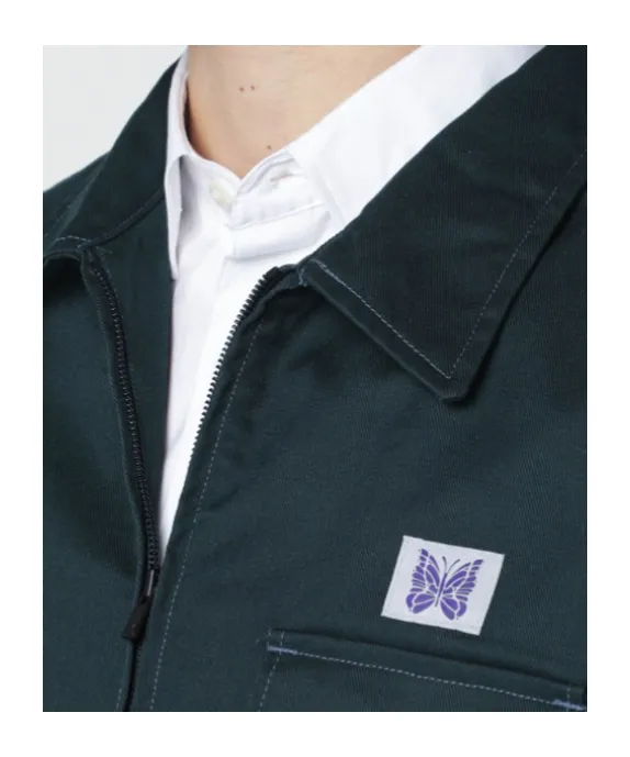 Needles Zipped Logo Patch Jacket