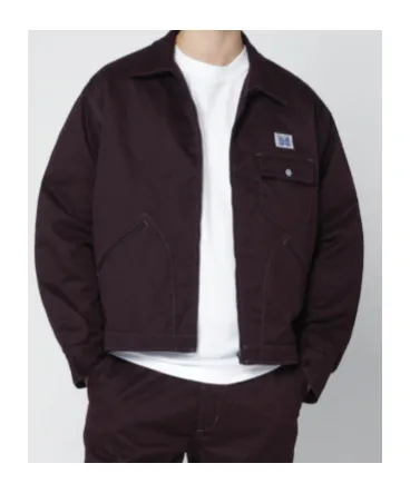 Needles Zipped Logo Patch Jacket