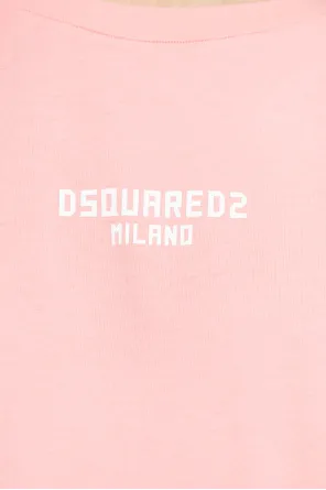 Dsquared2 Logo Printed Crewneck T-Shirt