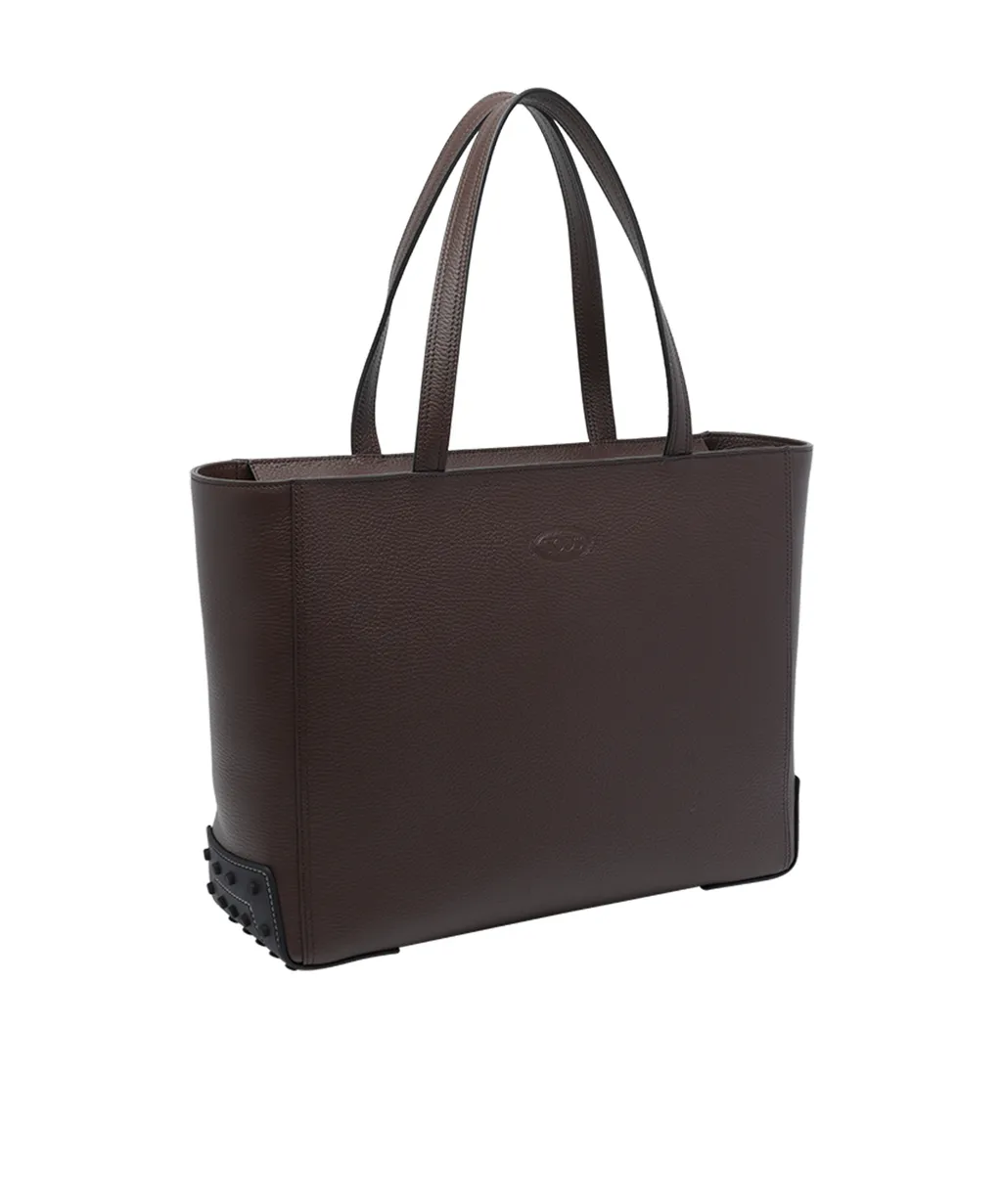 Logo-Embossed Tote Bag