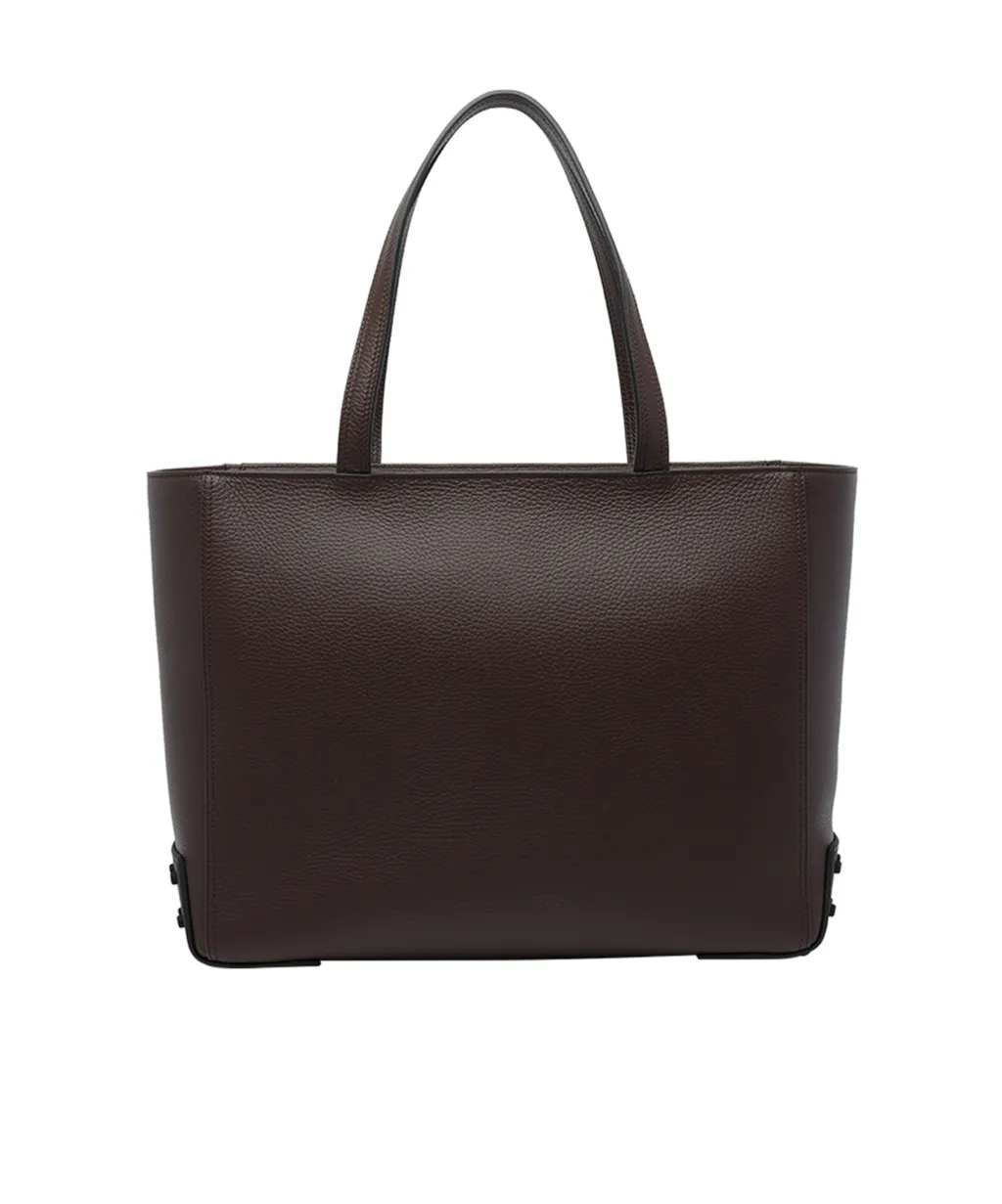 Logo-Embossed Tote Bag