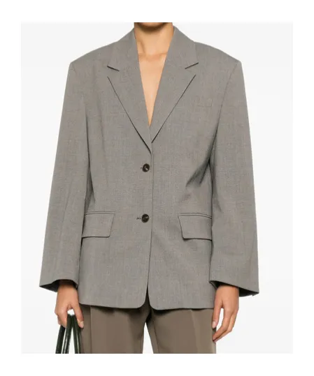 Long-Sleeved Suit Jacket