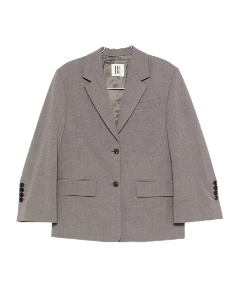 Long-Sleeved Suit Jacket
