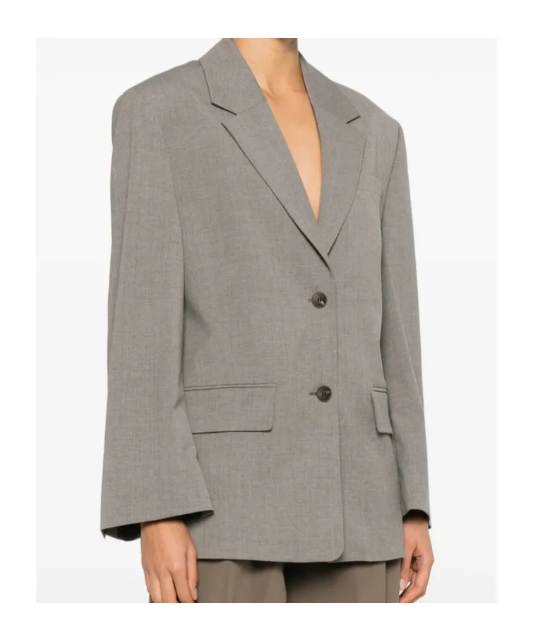 Long-Sleeved Suit Jacket