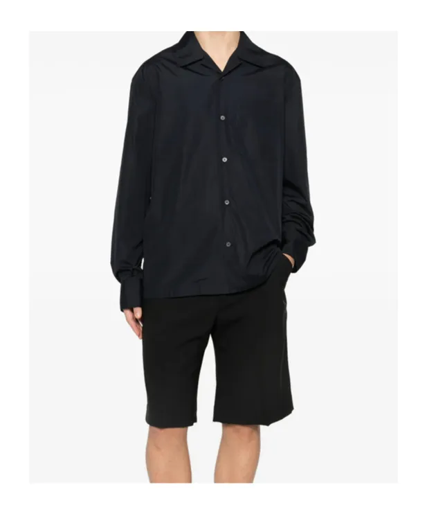 Button-Fastening Shirt
