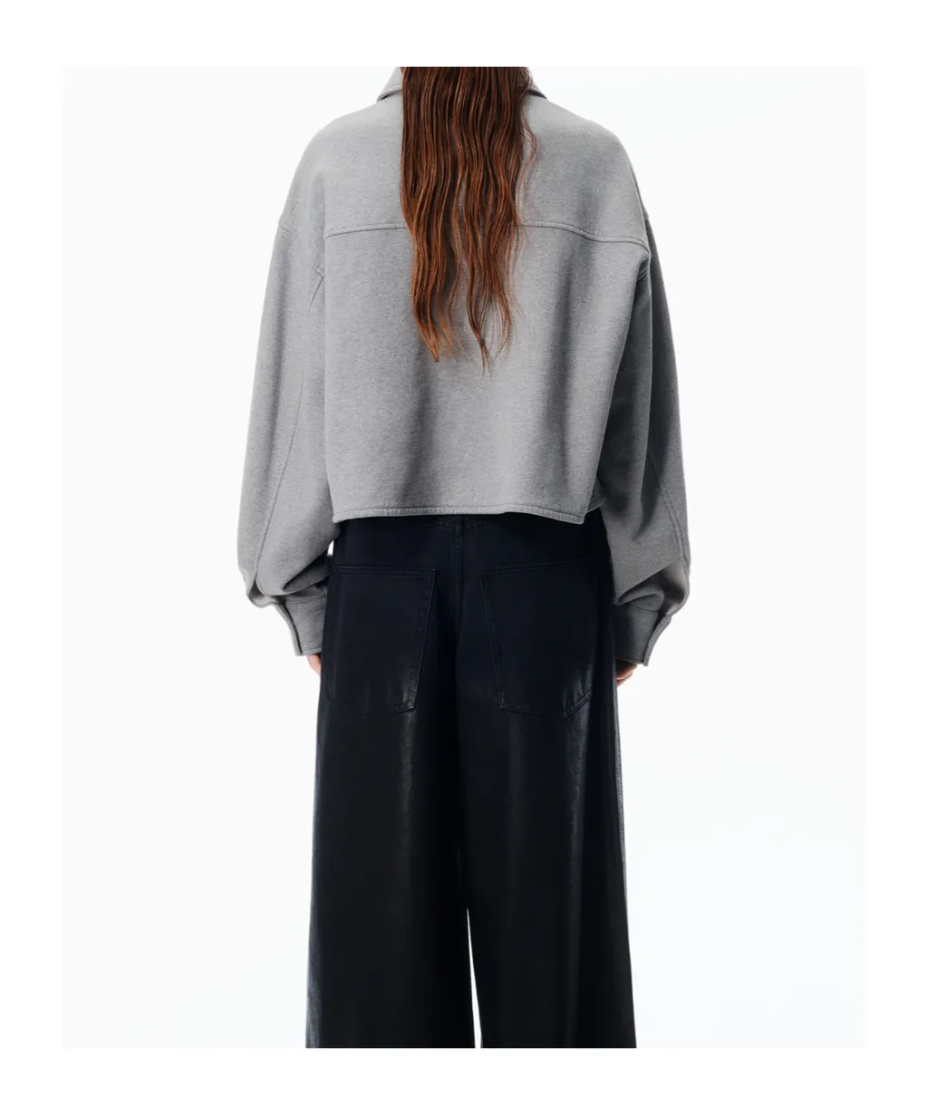 Buttoned Cropped Top
