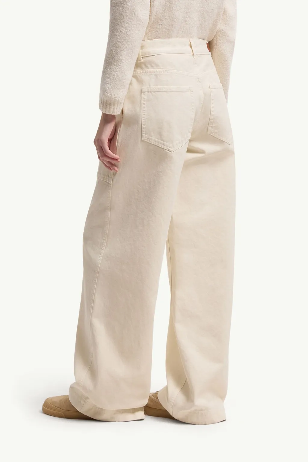 Moncler Leather Logo Tousers