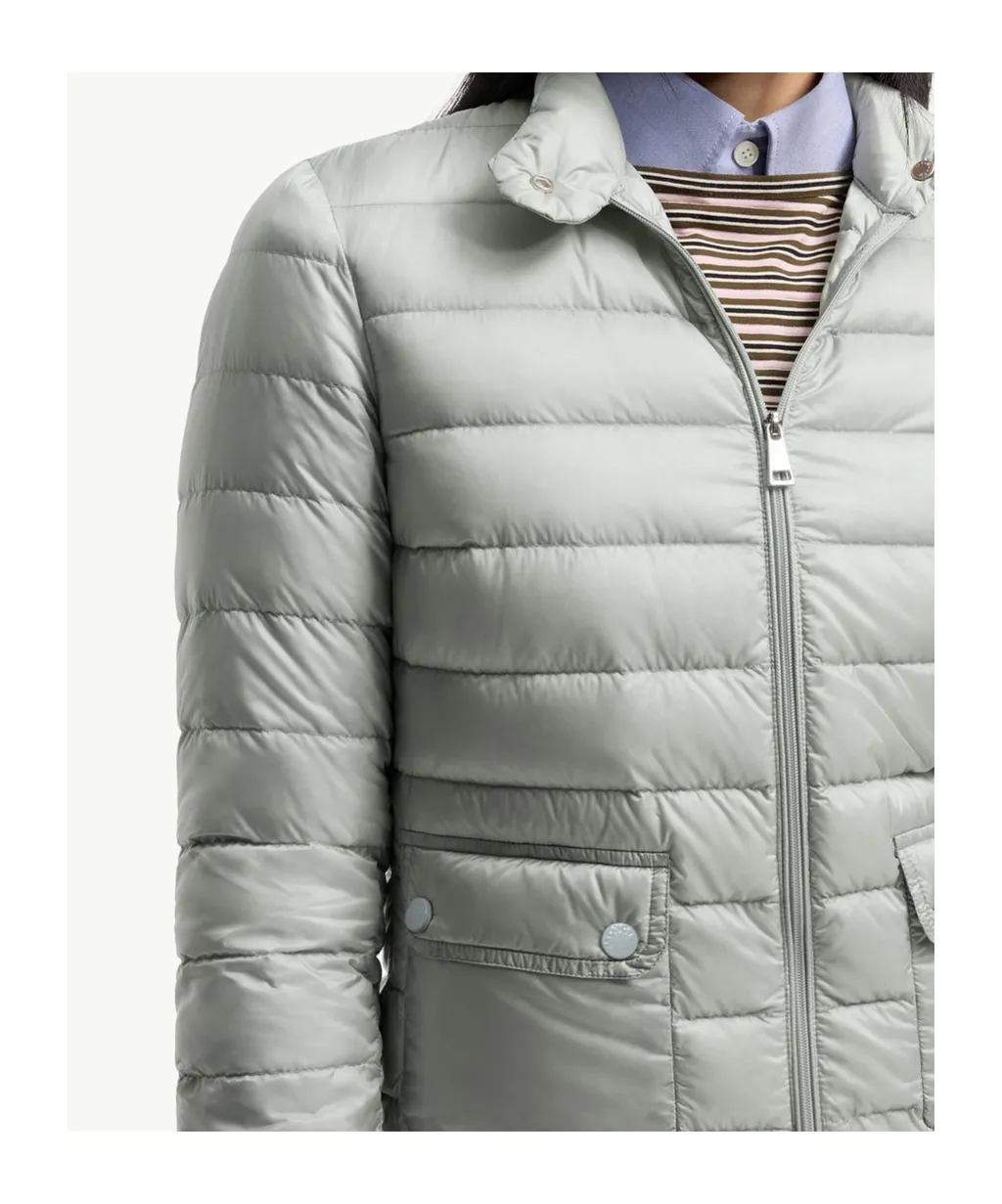 Moncler Lans Zip-Up Short Padded Jacket
