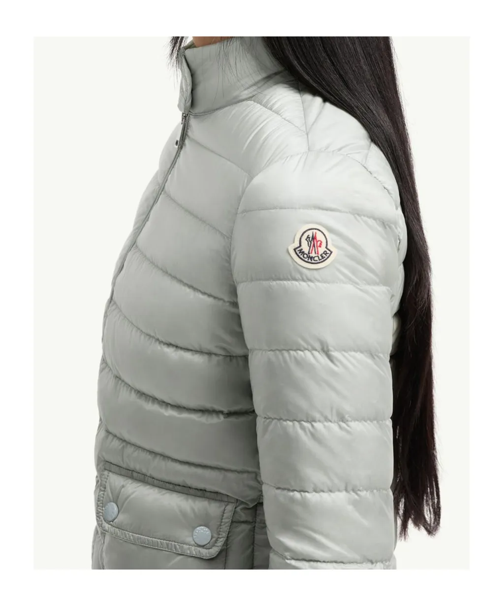 Moncler Lans Zip-Up Short Padded Jacket