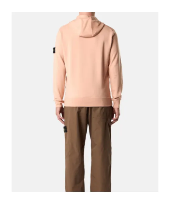 Stone Island Logo Patch Drawstring Hoodie