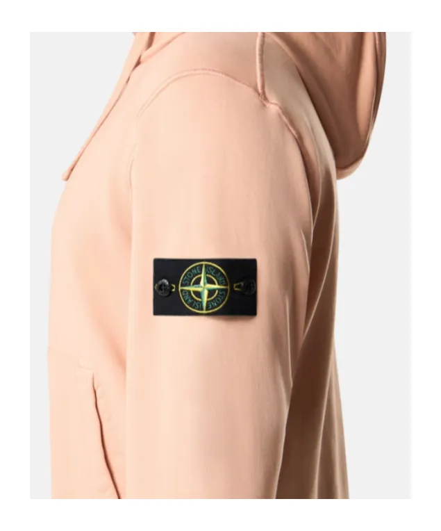 Stone Island Logo Patch Drawstring Hoodie