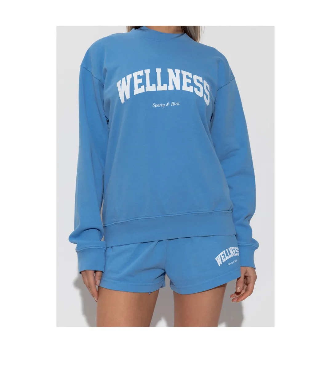 Sporty & Rich Wellness Ivy Crewneck Sweatshirt