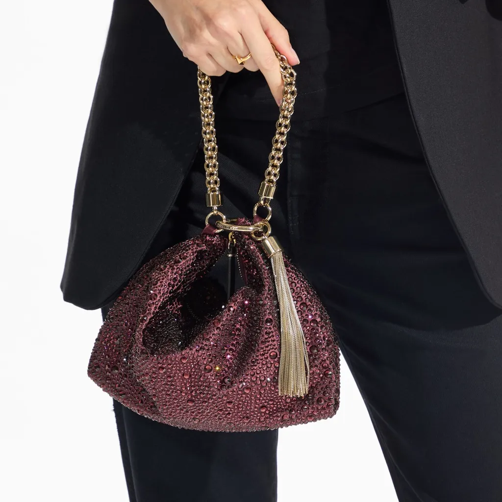 Jimmy Choo Callie Embellished Clutch Bag
