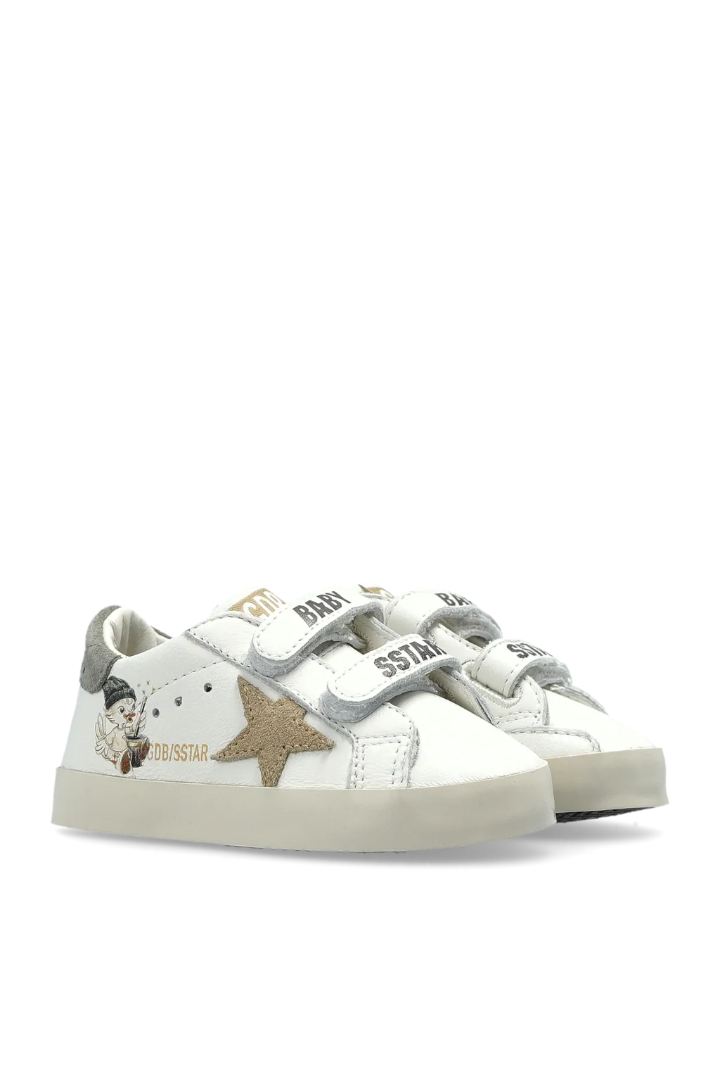 Golden Goose Kids School Star Sneakers