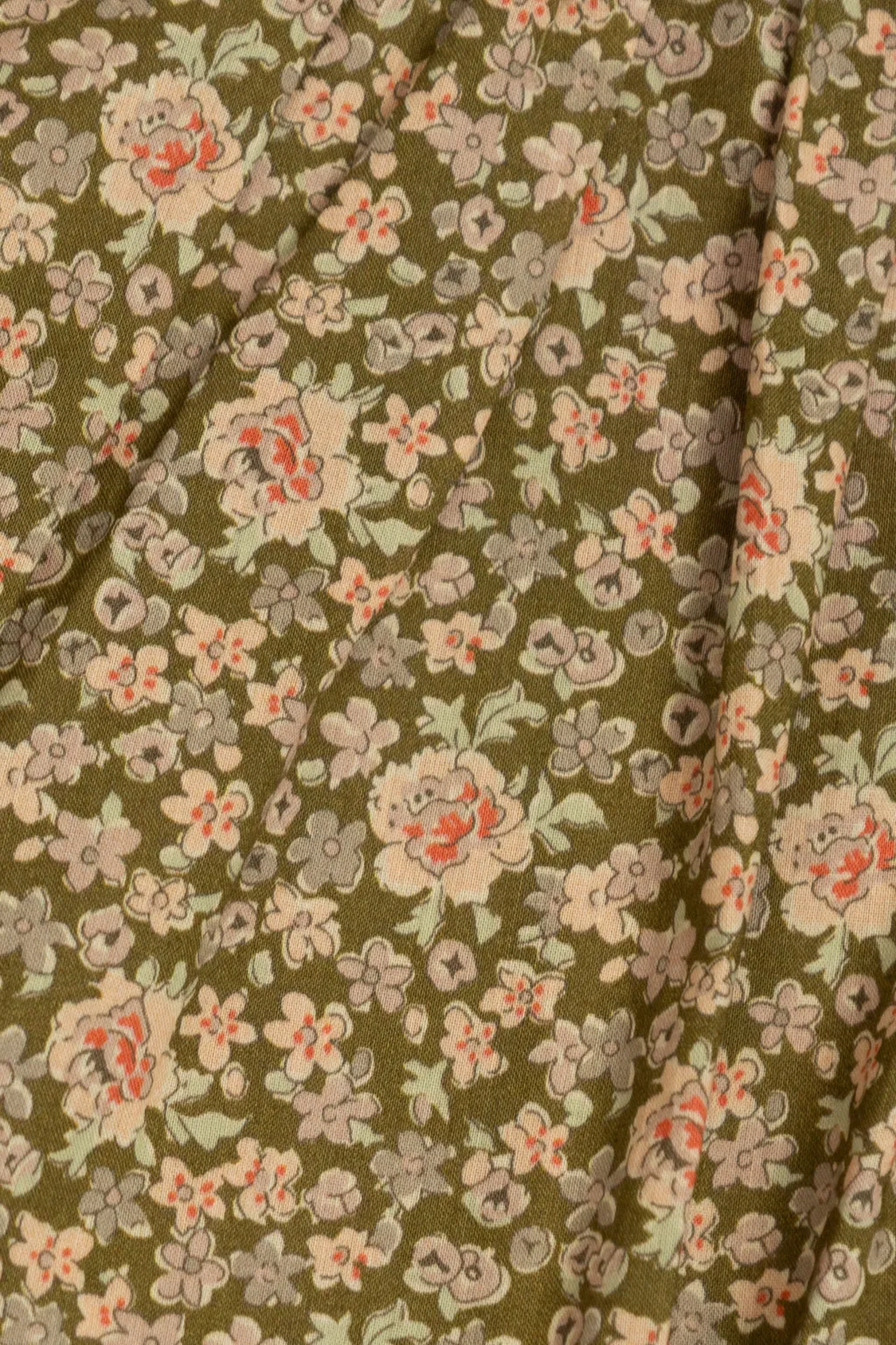 Floral Button Top