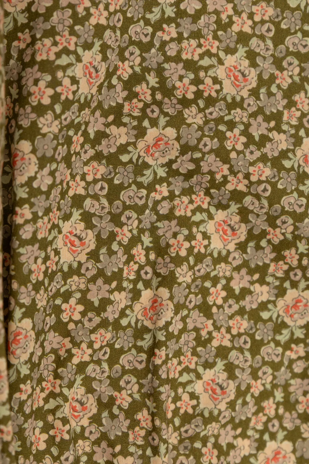 Floral Button Top
