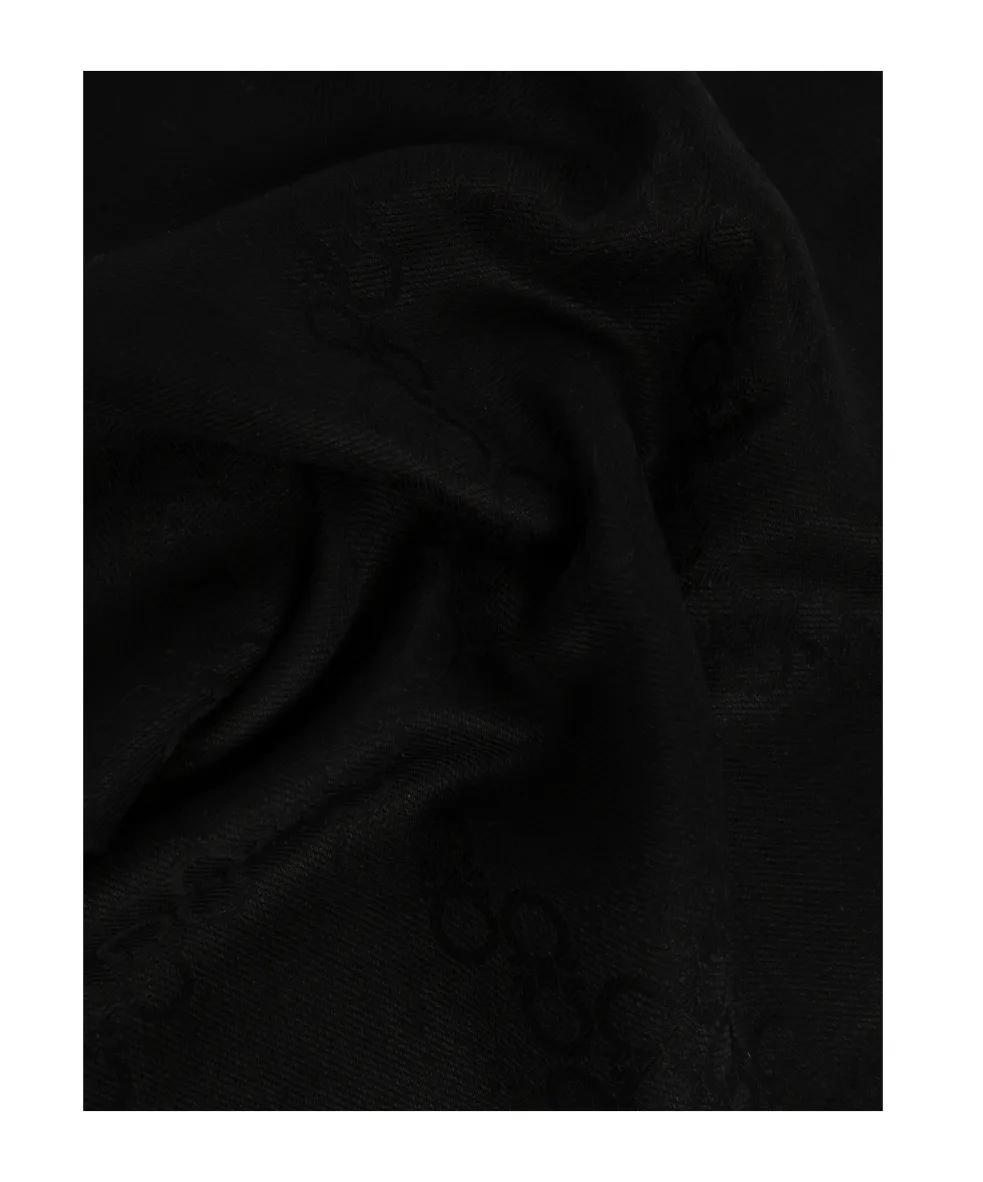 Scarf Decorated With A Monogram Pattern
