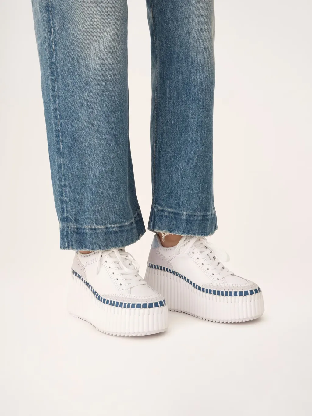 Chlo Nama Platform Sneakers