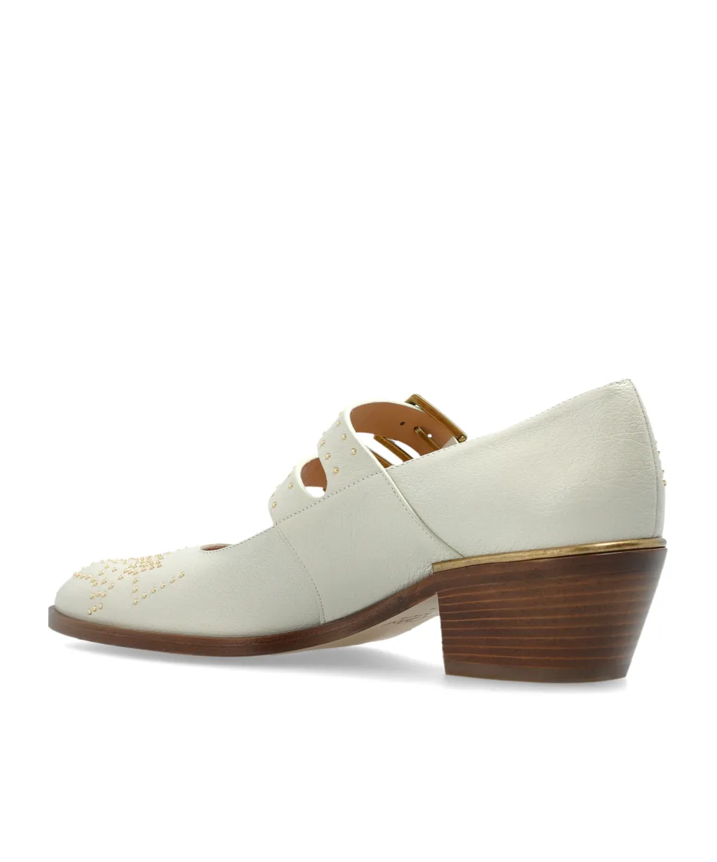 Chlo Susan Buckled Pumps