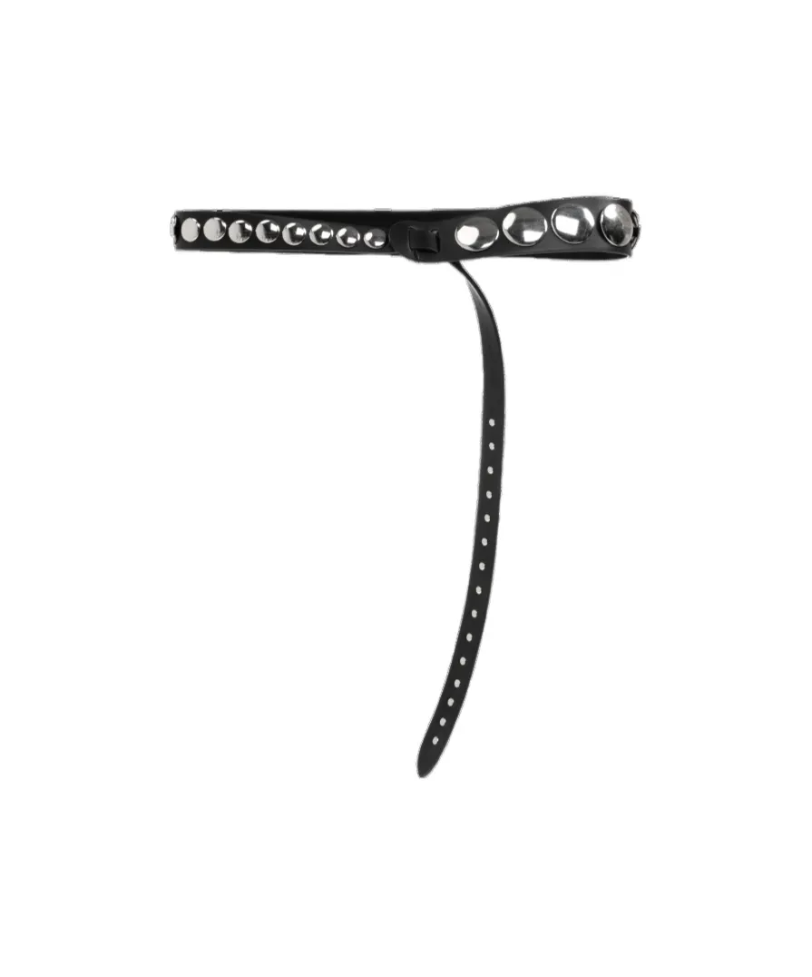Studded Leather Belt