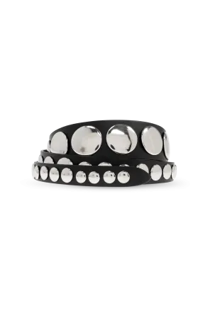 Studded Leather Belt