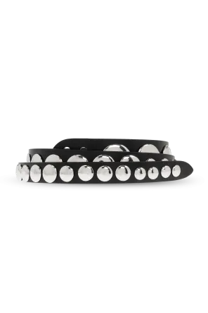 Studded Leather Belt