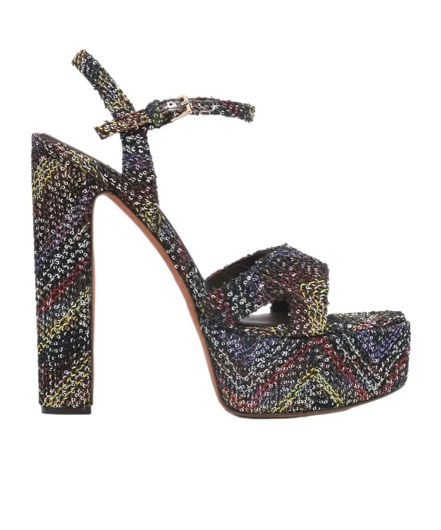 Angela Platform Heel Sandals