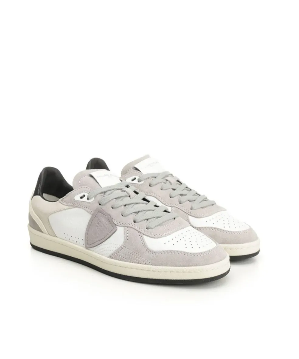 Philippe Model Logo Patch Lace-Up Sneakers