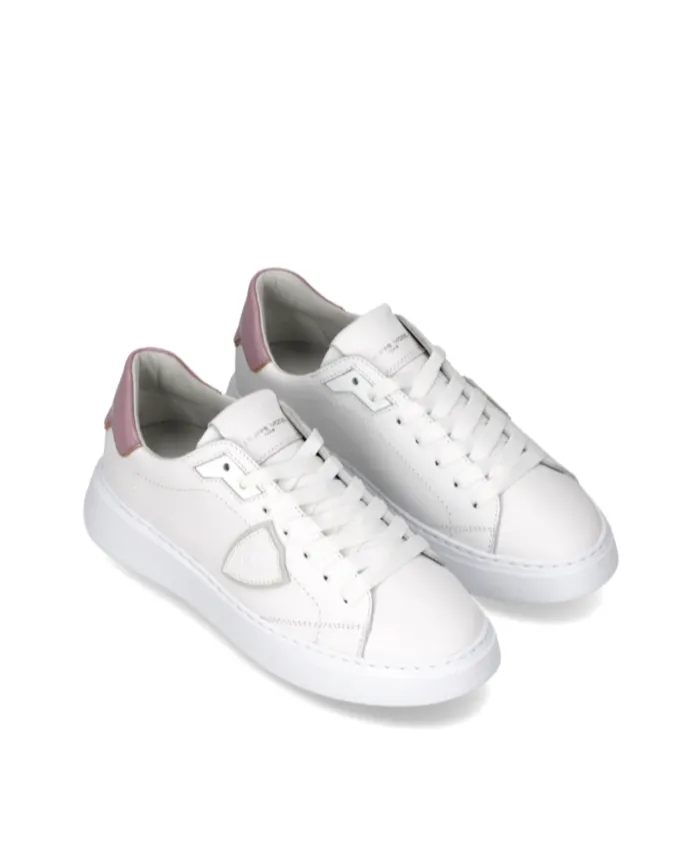 Philippe Model Temple Low Lace-Up Sneakers