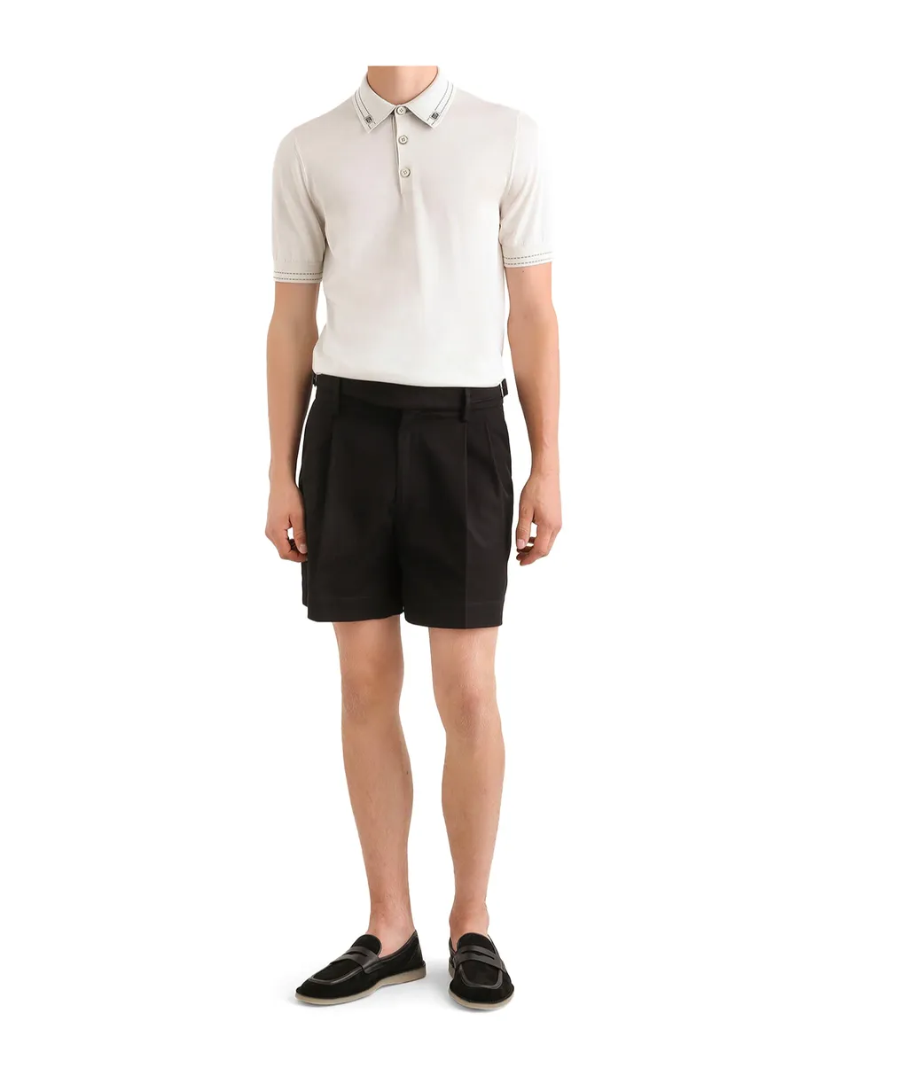 Short-Sleeved Polo Shirt