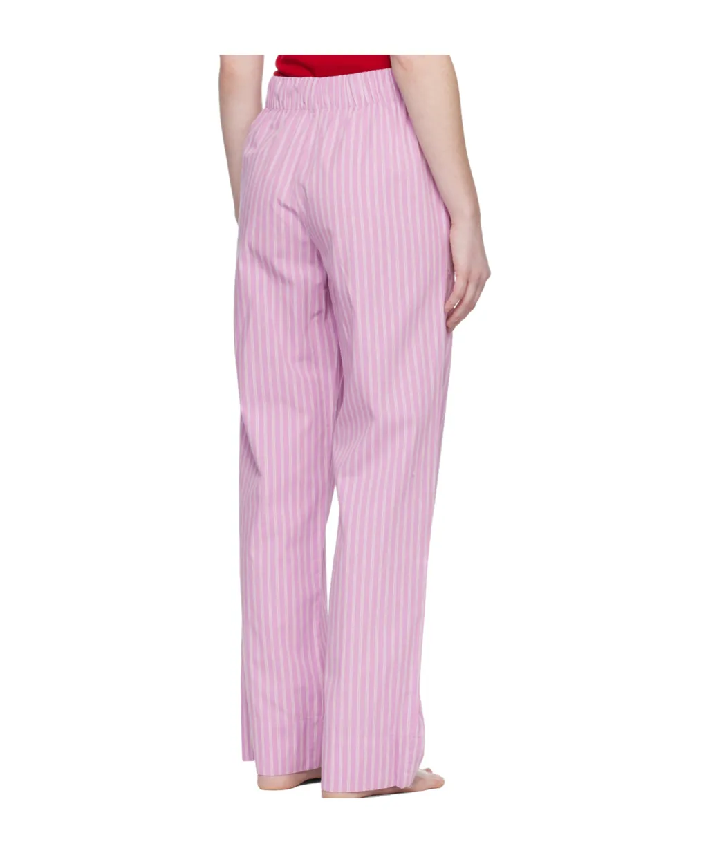 Drawstring Striped Pajama Pants