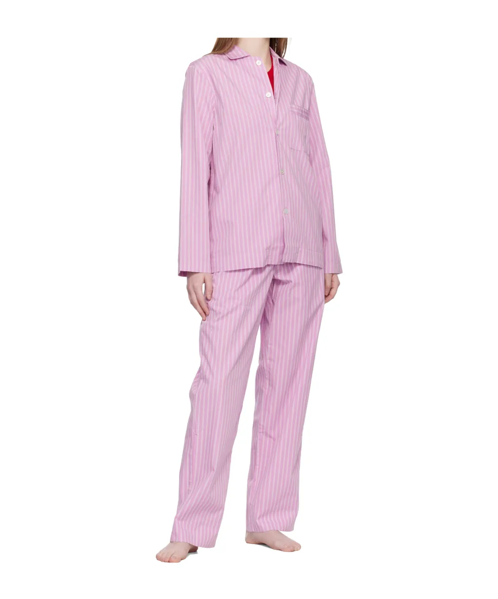 Drawstring Striped Pajama Pants