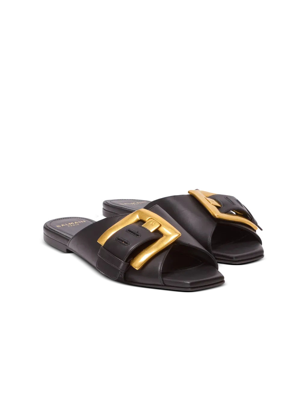 Anthem Flat Calfskin Leather Sandals