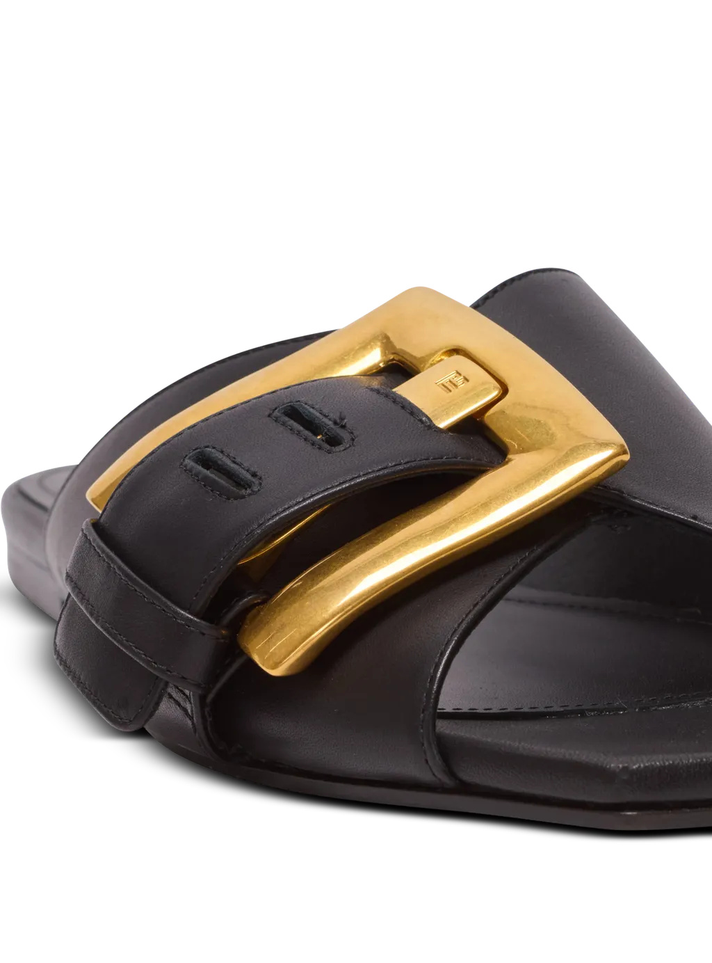 Anthem Flat Calfskin Leather Sandals