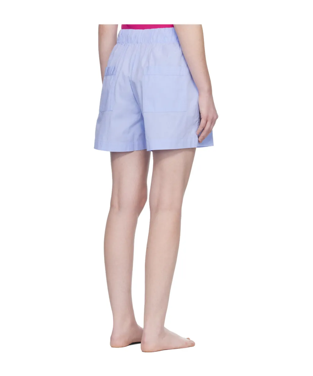 Elastic Waist Pajama Shorts