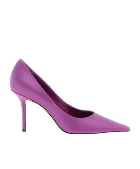 Jimmy Choo Love 85 Pointed-Toe Slip-On Pumps