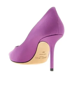 Jimmy Choo Love 85 Pointed-Toe Slip-On Pumps