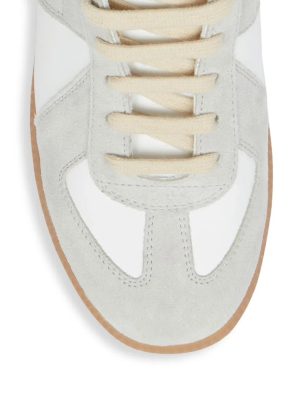 Lace-Up Splicing Sneakers