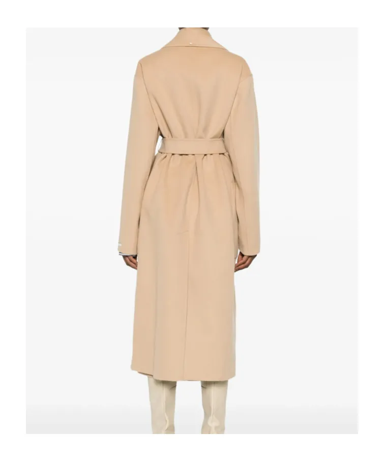 Collared Long-Sleeved Coat